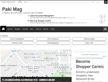 Tablet Screenshot of pakimag.com